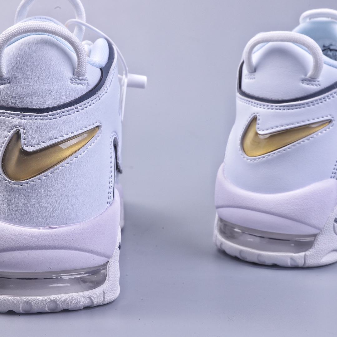 260 CK版Nike Air More Uptempo OG耐克 皮蓬全掌气垫篮球鞋 921948-109