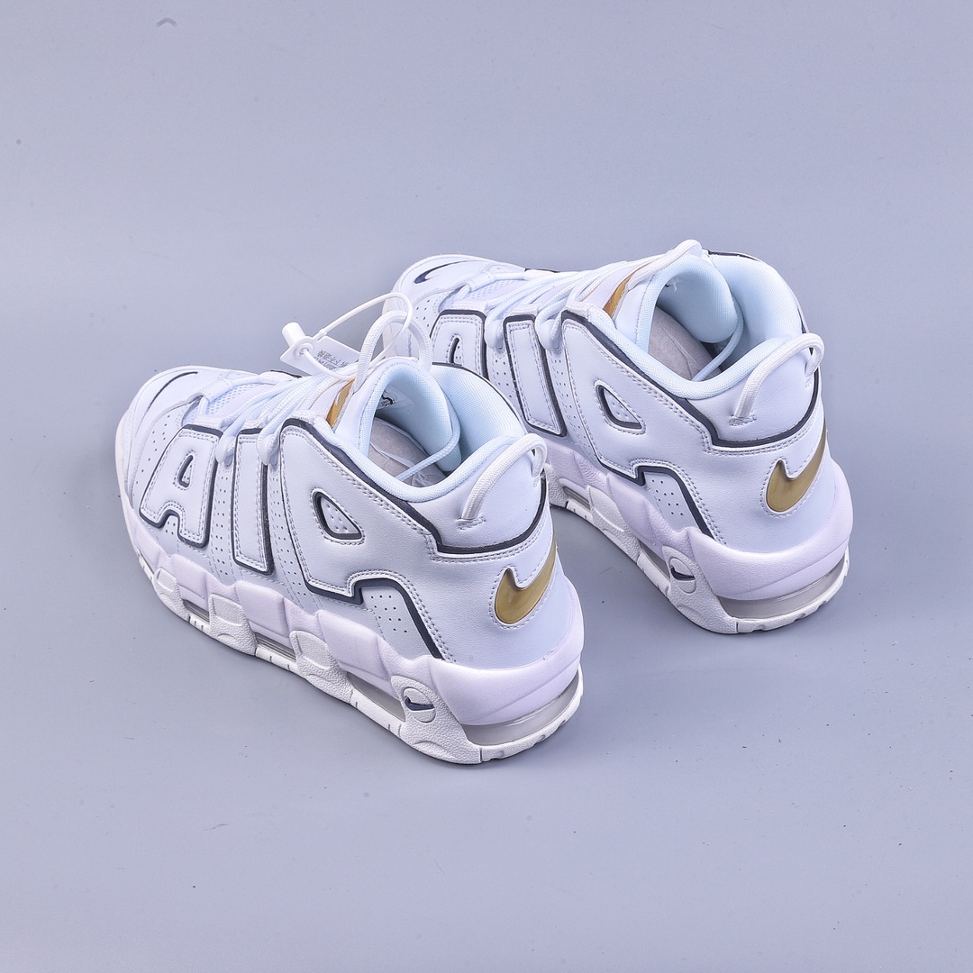 260 CK版Nike Air More Uptempo OG耐克 皮蓬全掌气垫篮球鞋 921948-109