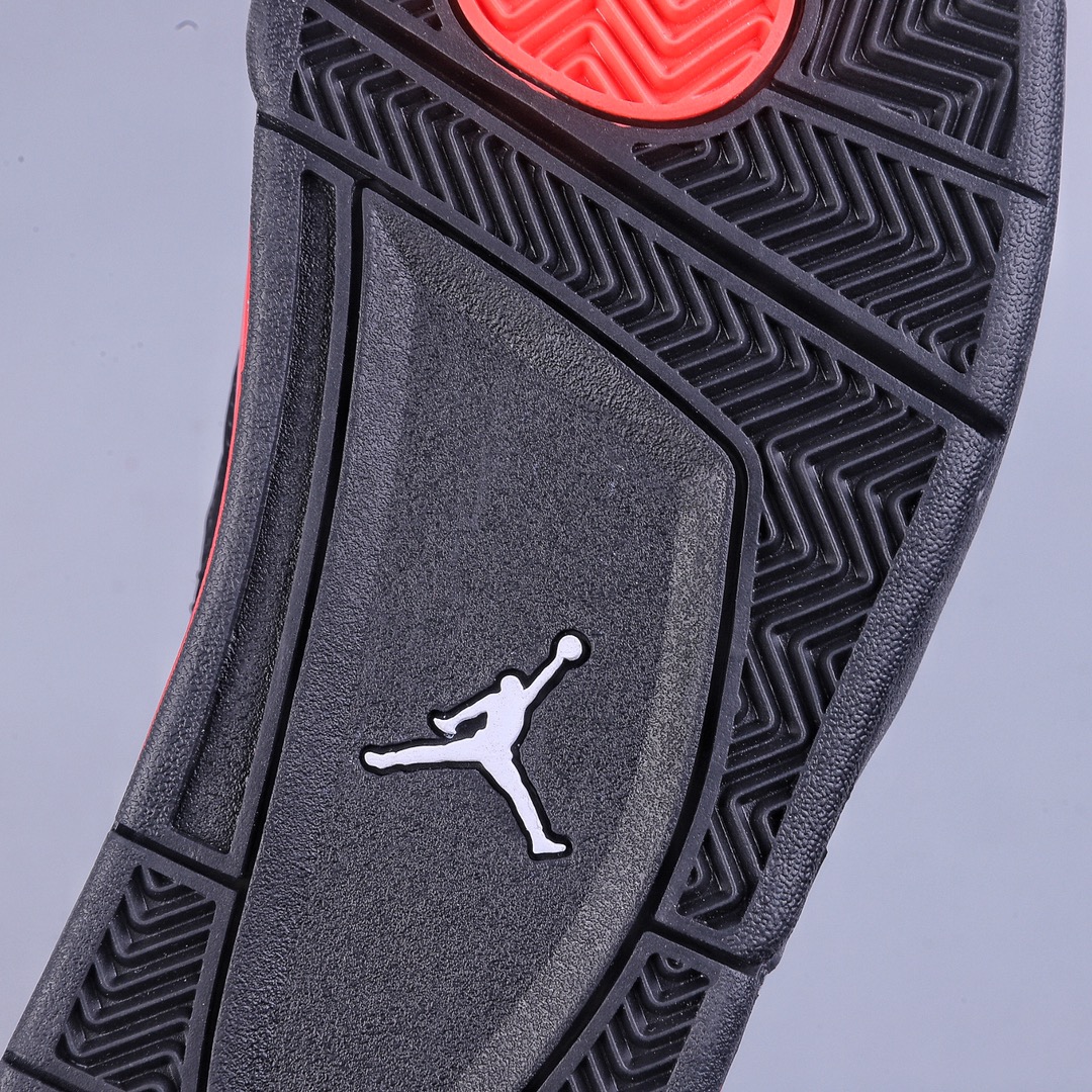 280 BP版Air Jordan AJ4 Retro ”Red Thunder”黑红雷电 CT8527-016