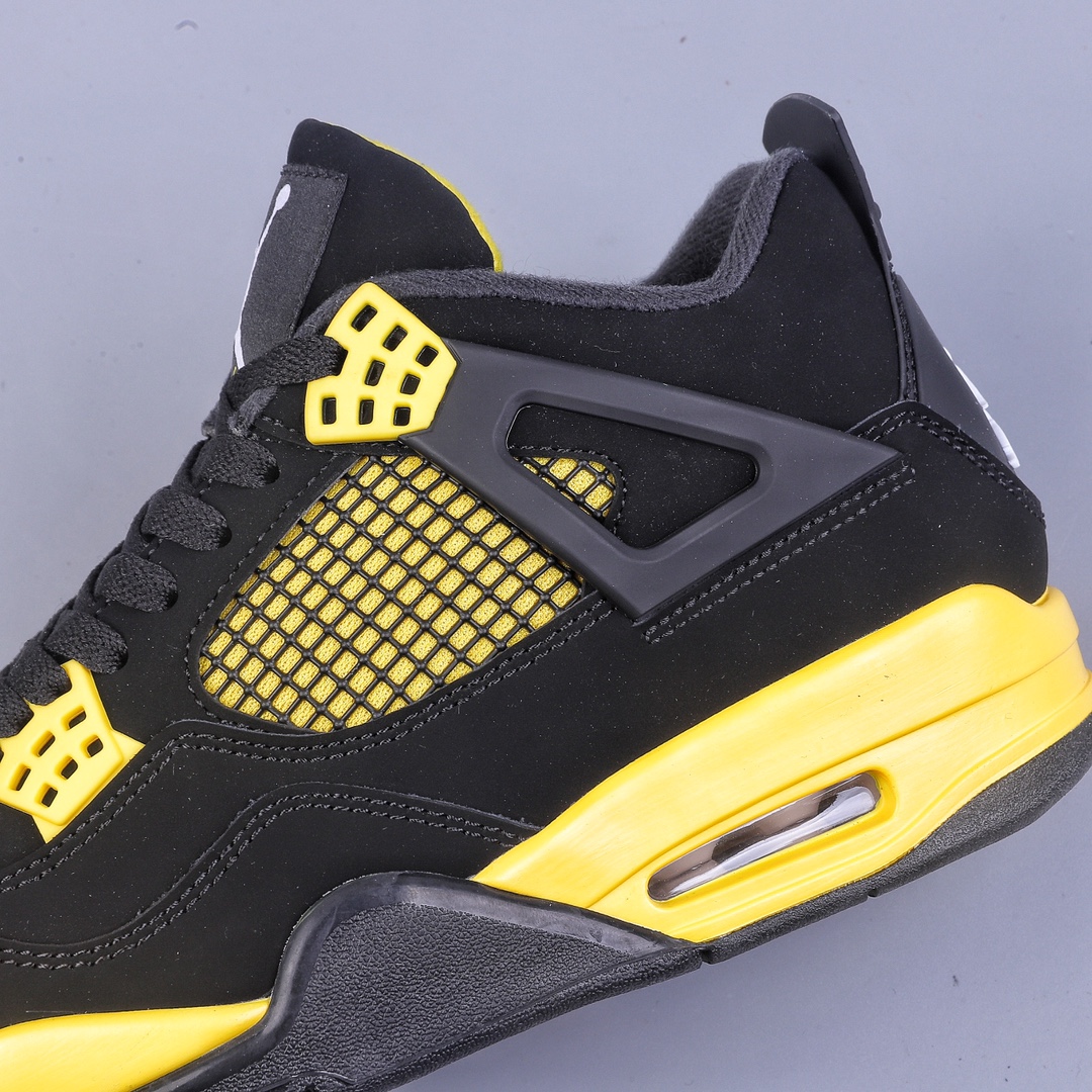 280 BP版Air Jordan AJ4 Retro 黑黄雷公 DH6927-017