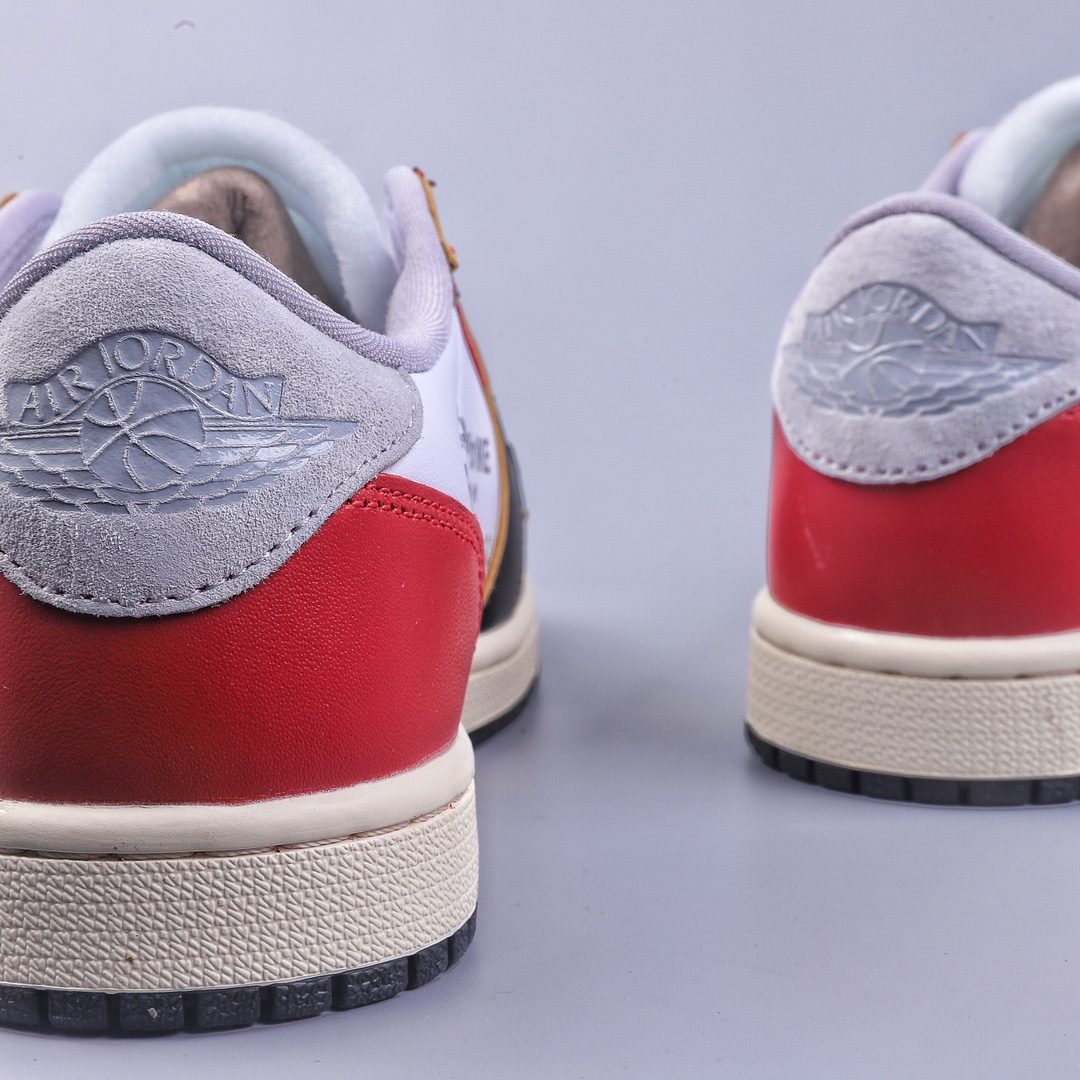 240 湖南版OFF White ×NIKE Air Jordan 1 Low AJ1乔1低帮休闲板鞋CZ0790-107