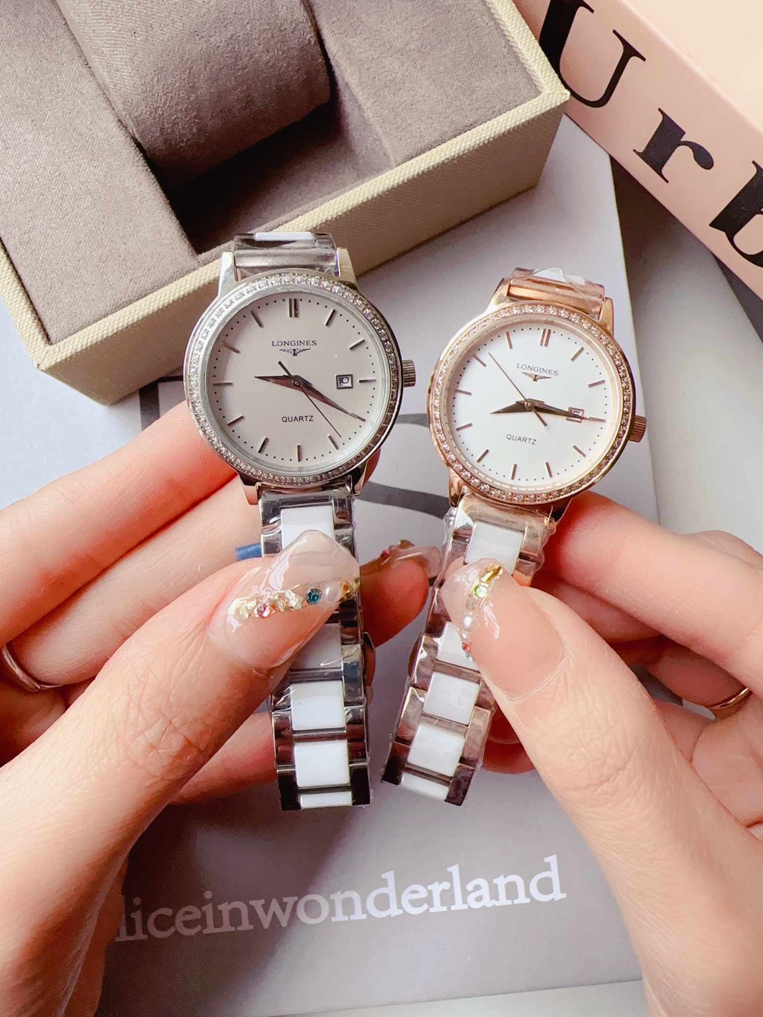 Longines 浪琴-Longines 女款 进口石英机芯 矿物质玻璃镜面 316L精钢表壳 直径28mm厚8mm 该款腕表备受女性喜爱