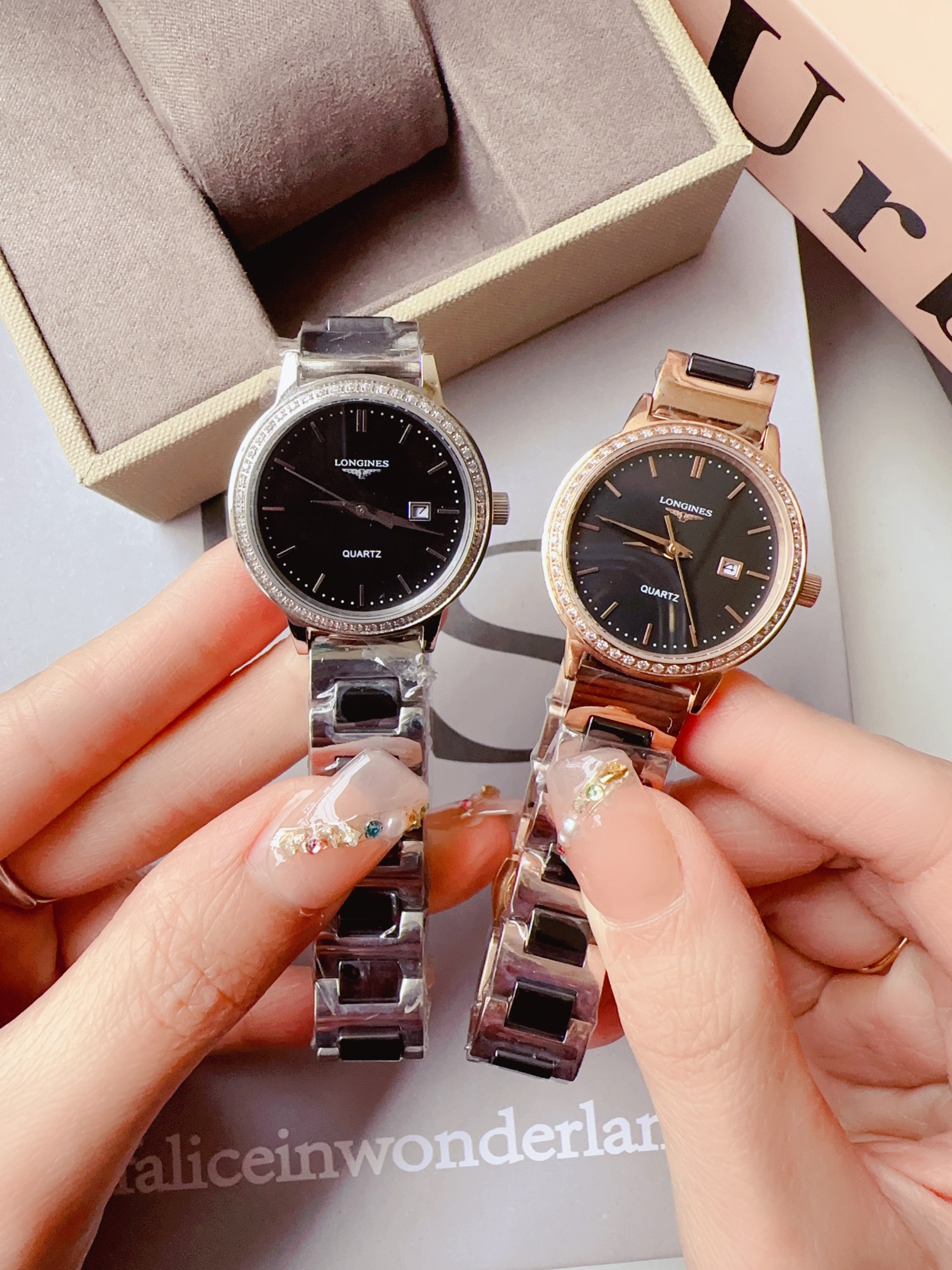 Longines 浪琴-Longines 女款 进口石英机芯 矿物质玻璃镜面 316L精钢表壳 直径28mm厚8mm 该款腕表备受女性喜爱