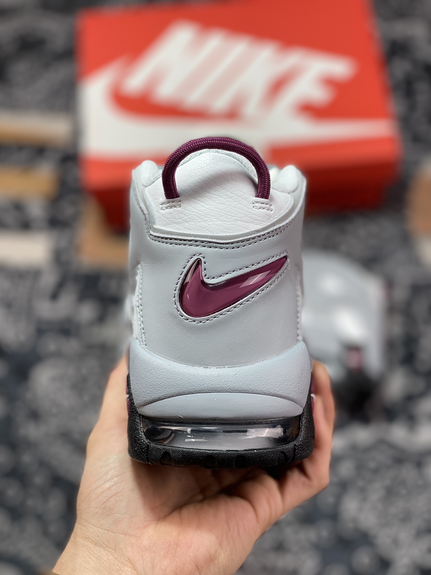 Nike Air More Uptempo'96 ”Mulberry” Pippen generation series DV1137-100