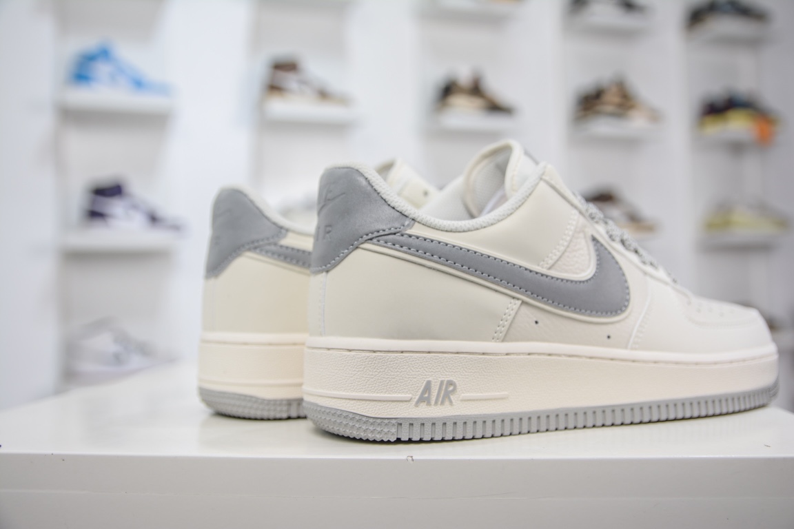 Nike Air Force 1'07 Low Rice Gray Hook Air Force No. 1 Starry Low Top Casual Sneakers GL6835-009-Top High Quatity Cheap Sneakers Fashion Clothing Clothes Bags handbags Shoes of all Brand wholesale With The best Quality And Beautiful Price from China Factory Chinese suppliers wholesaler seller Nike Air Force 1'07 Low Rice Gray Hook Air Force No. 1 Starry Low Top Casual Sneakers GL6835-009