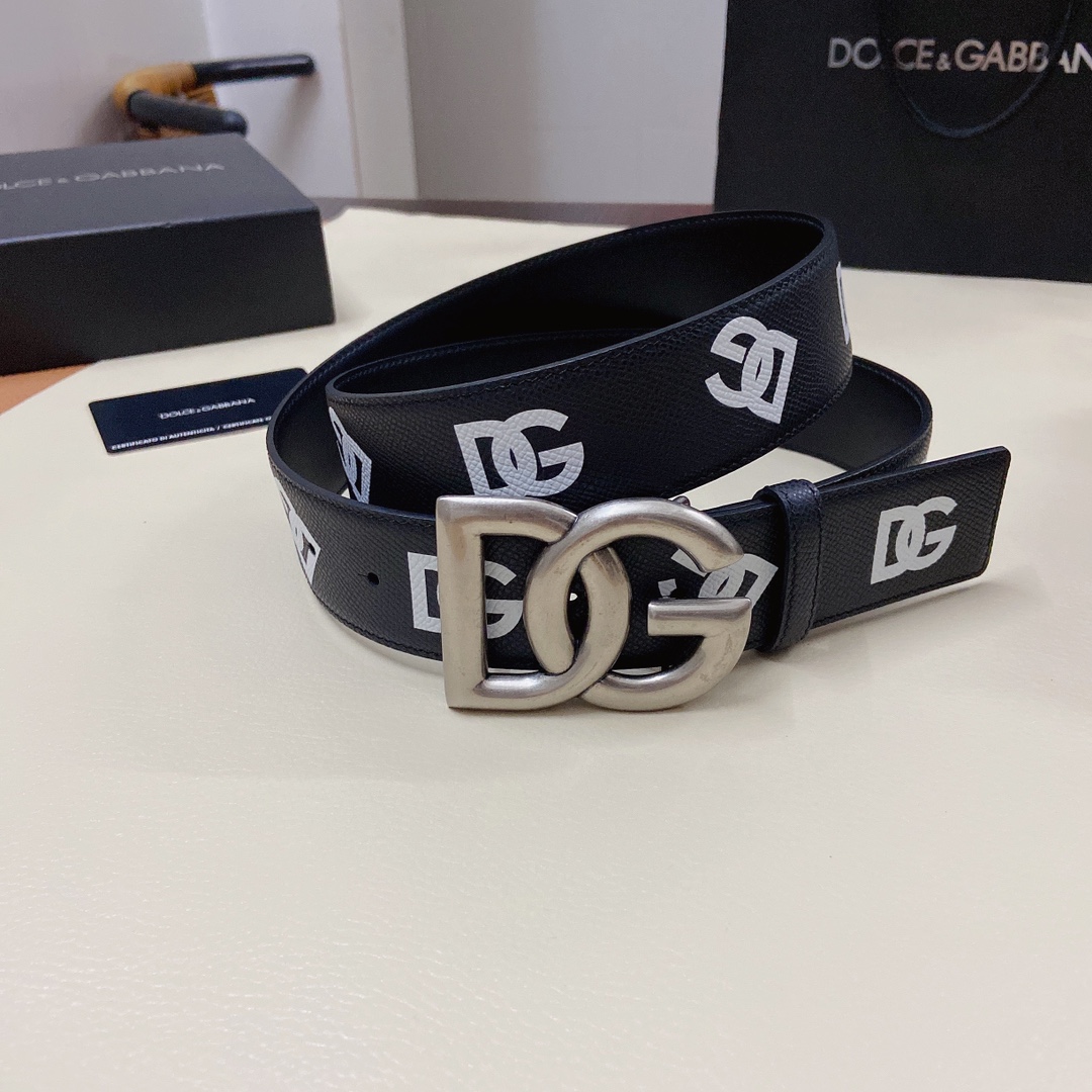 D&G杜嘉班纳官网新款.双面头层小牛
