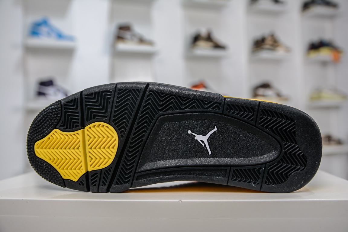 Foreign Trade Special Edition Air Jordan 4 Black Yellow Thunder DH2967-017-Top High Quatity Cheap Sneakers Fashion Clothing Clothes Bags handbags Shoes of all Brand wholesale With The best Quality And Beautiful Price from China Factory Chinese suppliers wholesaler seller Foreign Trade Special Edition Air Jordan 4 Black Yellow Thunder DH2967-017