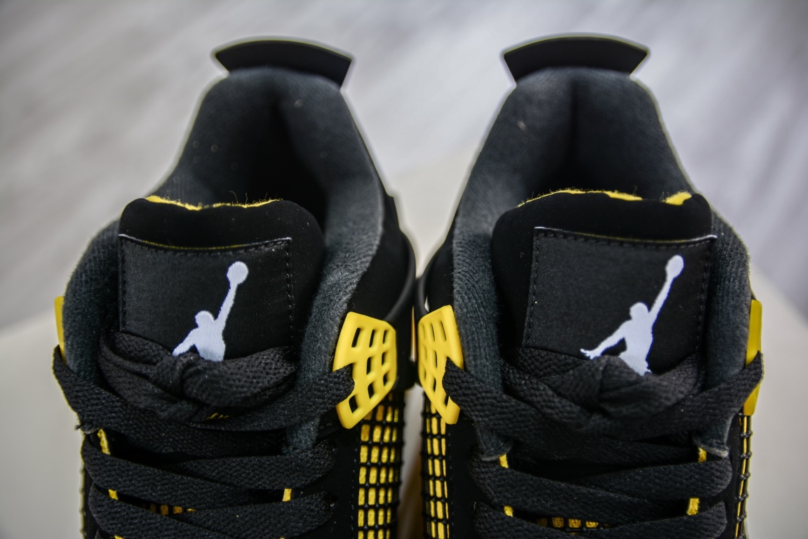 Foreign Trade Special Edition Air Jordan 4 Black Yellow Thunder DH2967-017-Top High Quatity Cheap Sneakers Fashion Clothing Clothes Bags handbags Shoes of all Brand wholesale With The best Quality And Beautiful Price from China Factory Chinese suppliers wholesaler seller Foreign Trade Special Edition Air Jordan 4 Black Yellow Thunder DH2967-017