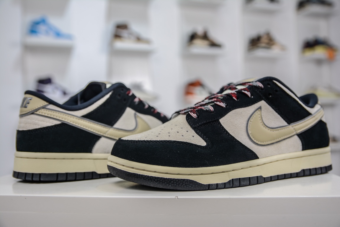 260 原装Nike SB Dunk Low ”Black Suede” 黑白 DV3054-001