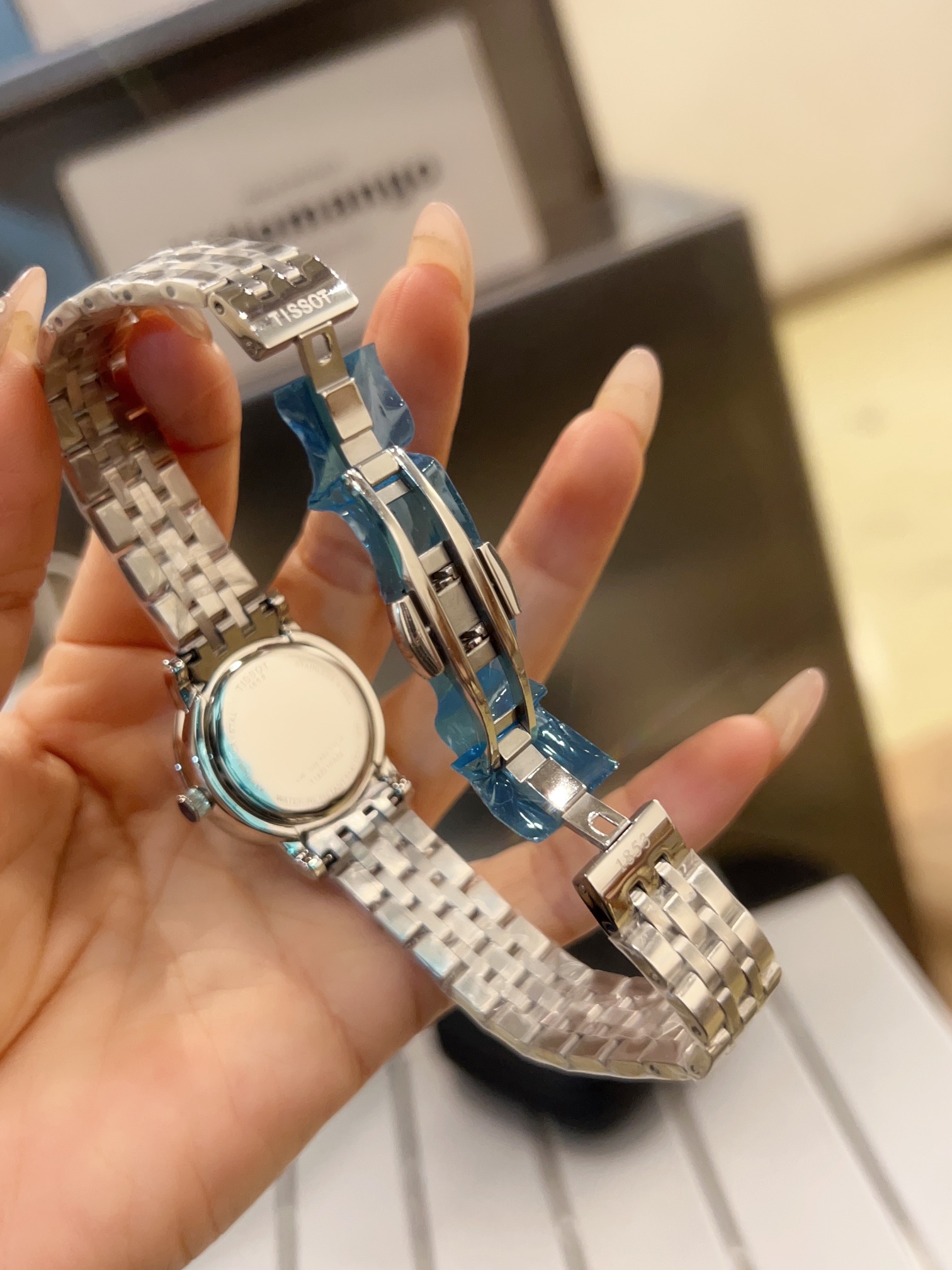 Trendy Couple Watch Set: TISSOT-TISSCOT Golden Courage with Unique Features - 图片 9