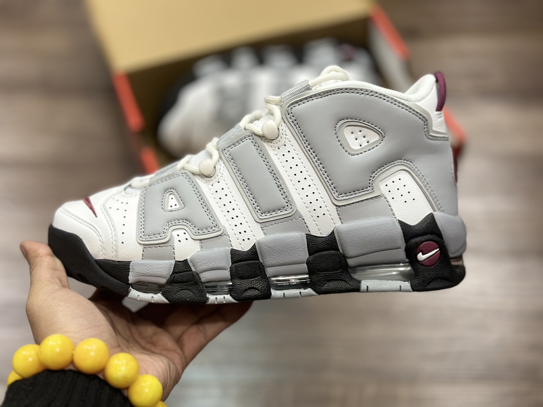 260 Nike Air More Uptempo皮蓬 全掌气垫复古篮球鞋 DV1137-100