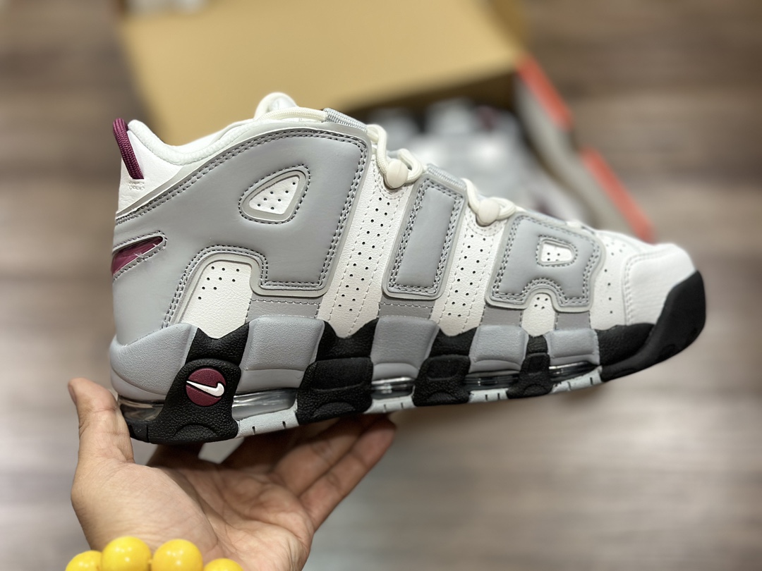 260 Nike Air More Uptempo皮蓬 全掌气垫复古篮球鞋 DV1137-100