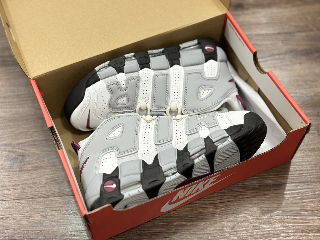 260 Nike Air More Uptempo皮蓬 全掌气垫复古篮球鞋 DV1137-100