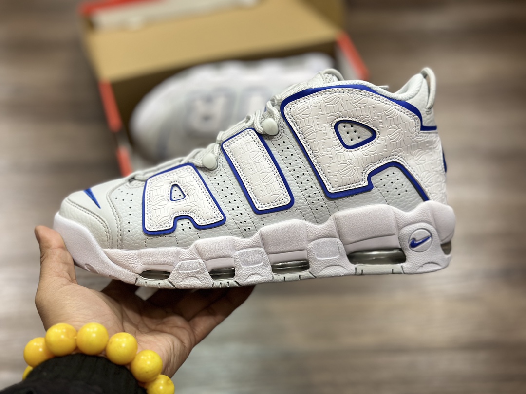 260 Nike Air More Uptempo皮蓬 全掌气垫复古篮球鞋 FD0669-100