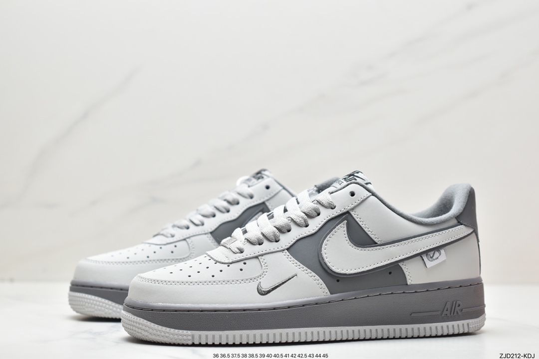 240 Nike Air Force 1'07 Low 奶奶灰 空军一号低帮休闲板鞋 DB3301-033