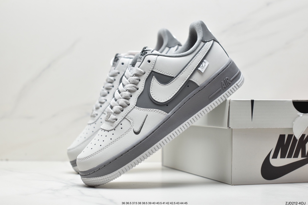 240 Nike Air Force 1'07 Low 奶奶灰 空军一号低帮休闲板鞋 DB3301-033