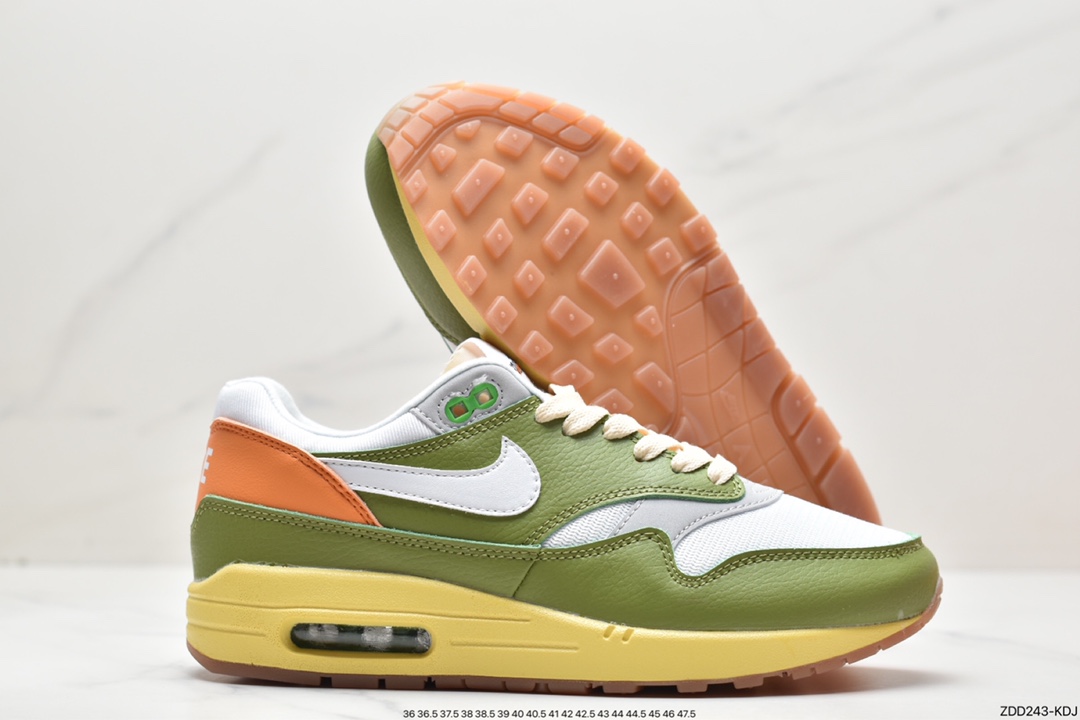 230 Nike Air Max 1 初代复古气垫百搭休闲运动慢跑鞋 FD0395-386