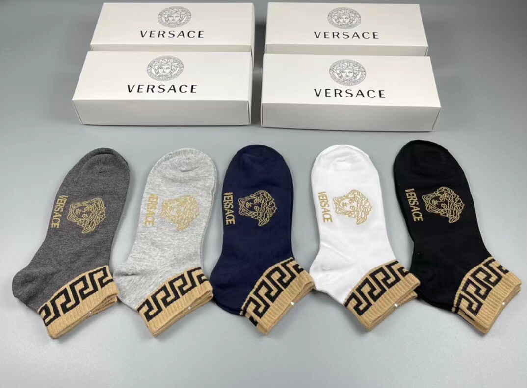Versace范思哲️新品男款袜子️