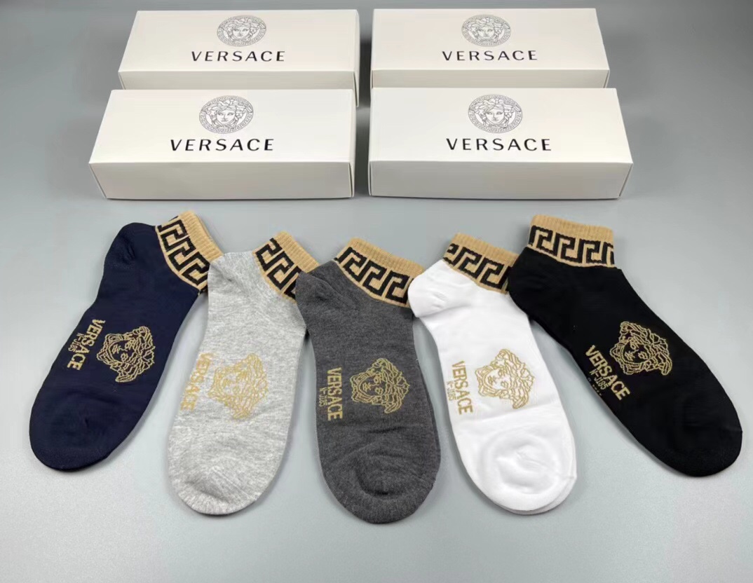 Versace范思哲️新品男款袜子️