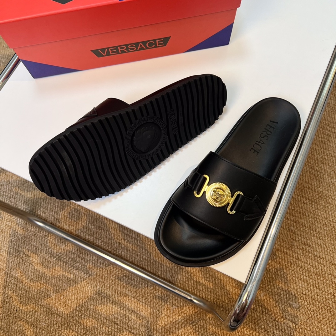 [VERSACE - Versace] P: Tamaño 38-45 top generación de compra de los hombres de primavera y verano za