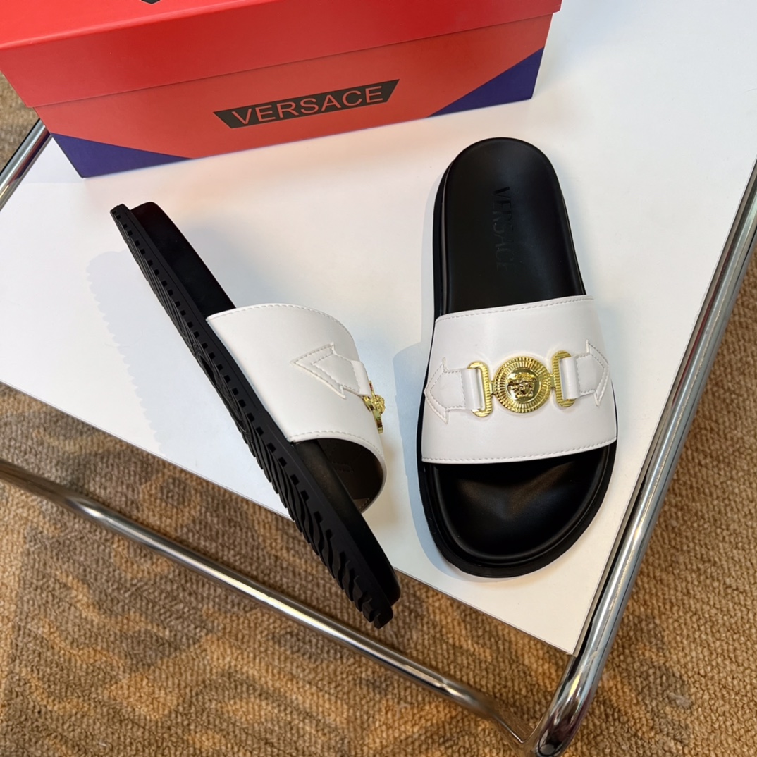 [VERSACE - Versace] P: Tamaño 38-45 top generación de compra de los hombres de primavera y verano za