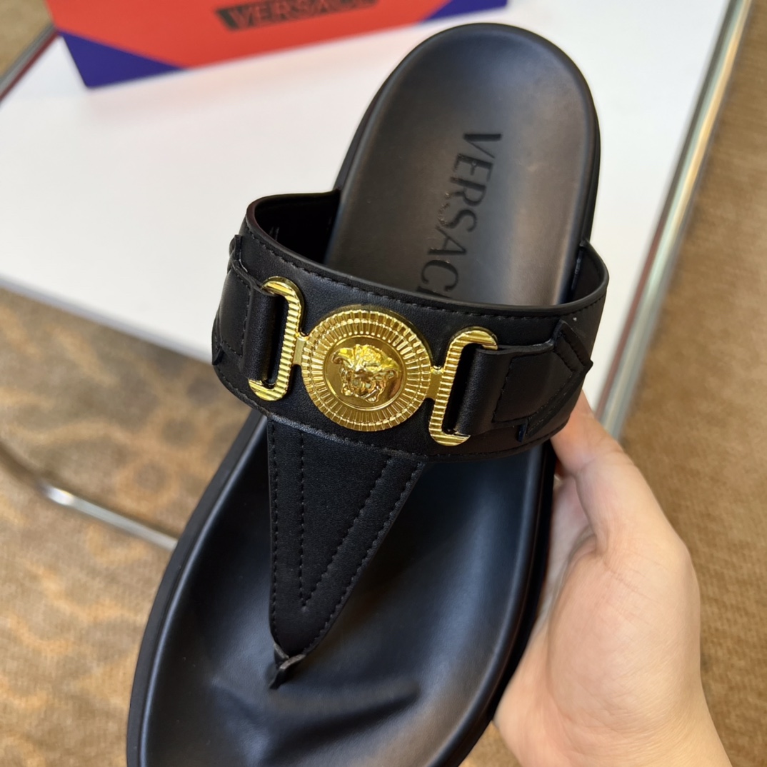 [VERSACE - Versace] P: Tamaño 38-45 top generación de compra de los hombres de primavera y verano za