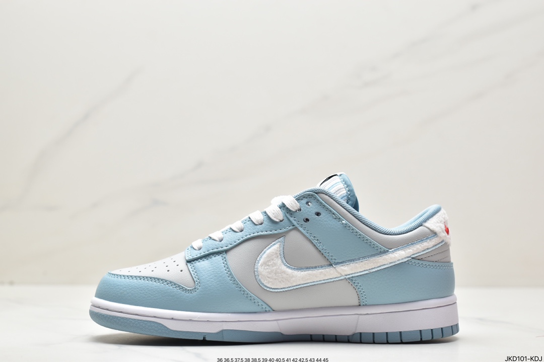 160 Nike Dunk Low Retro 蓝灰拼色 SB低帮运动休闲板鞋 FB1871-011