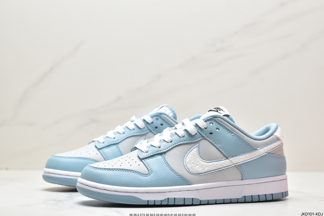 160 Nike Dunk Low Retro 蓝灰拼色 SB低帮运动休闲板鞋 FB1871-011
