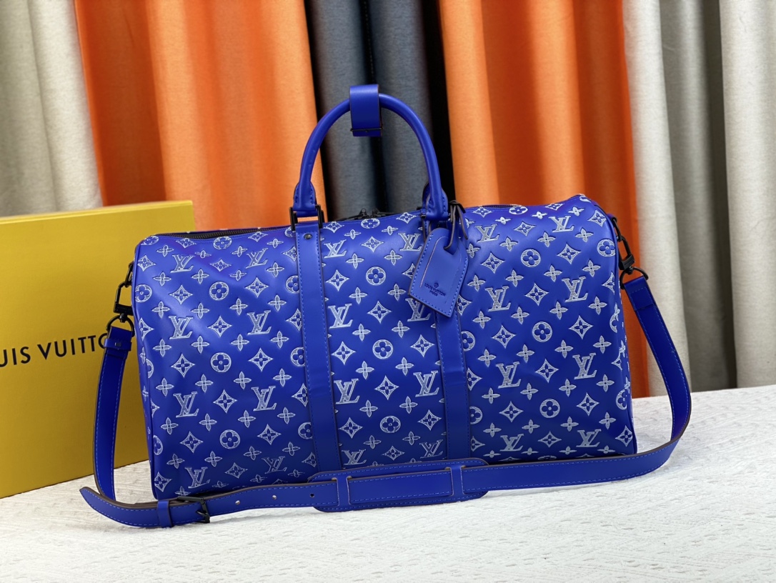 Louis Vuitton LV Keepall Perfect 
 Travel Bags Printing Cowhide M45731