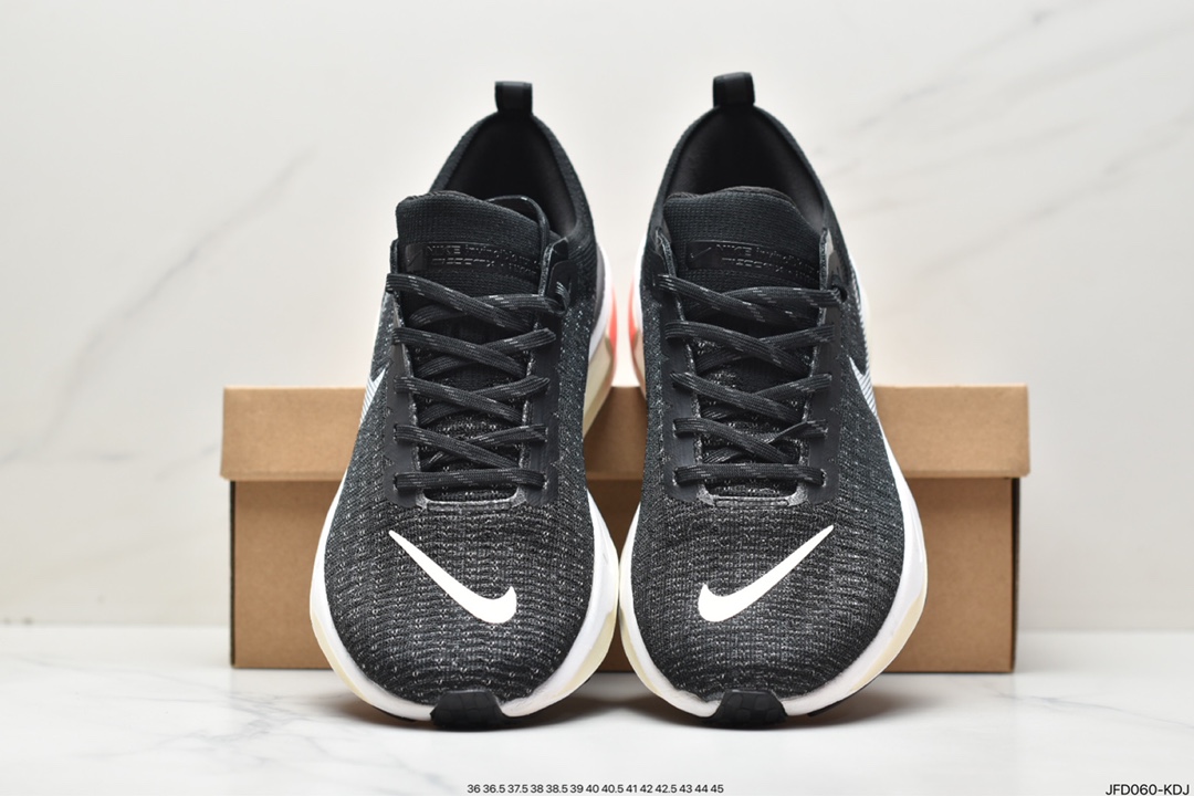 170 耐克NIKE ZOOMX INVINCIBLE RUN FK3 短跑马拉松系带系列轻量慢跑鞋DR2615-001