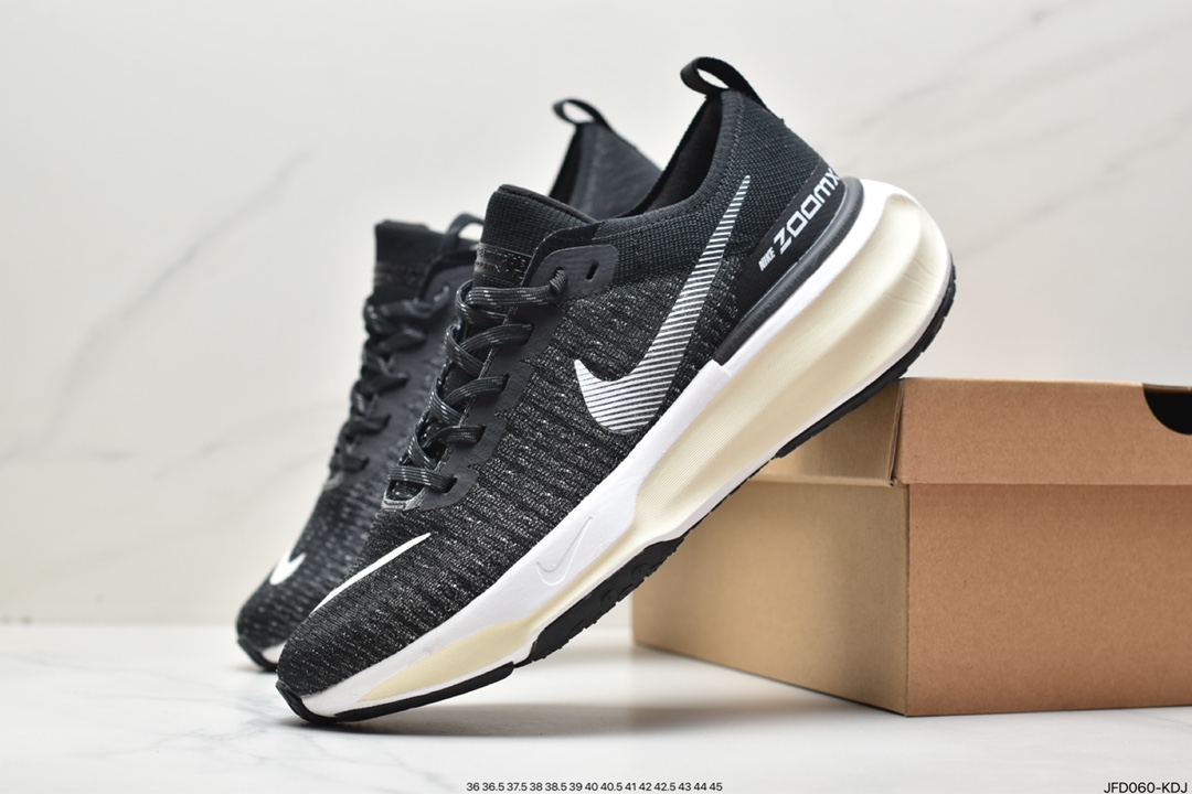 170 耐克NIKE ZOOMX INVINCIBLE RUN FK3 短跑马拉松系带系列轻量慢跑鞋DR2615-001