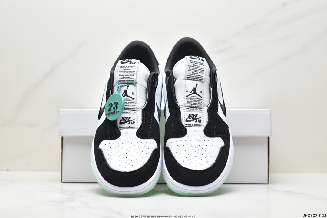190 Nike Air Jordan 1 Retro Low Slip”Black Toe”迈克尔·乔丹aj1低帮AV3918-288