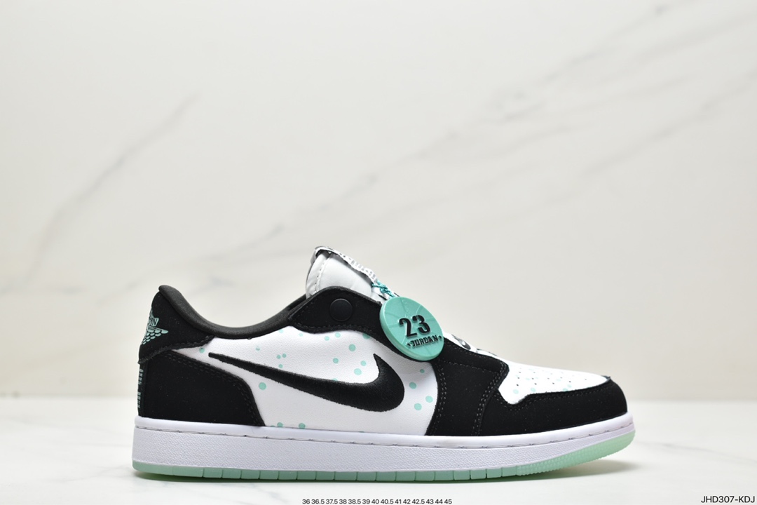 190 Nike Air Jordan 1 Retro Low Slip”Black Toe”迈克尔·乔丹aj1低帮AV3918-288
