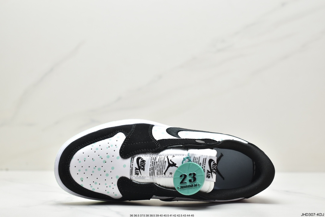 190 Nike Air Jordan 1 Retro Low Slip”Black Toe”迈克尔·乔丹aj1低帮AV3918-288
