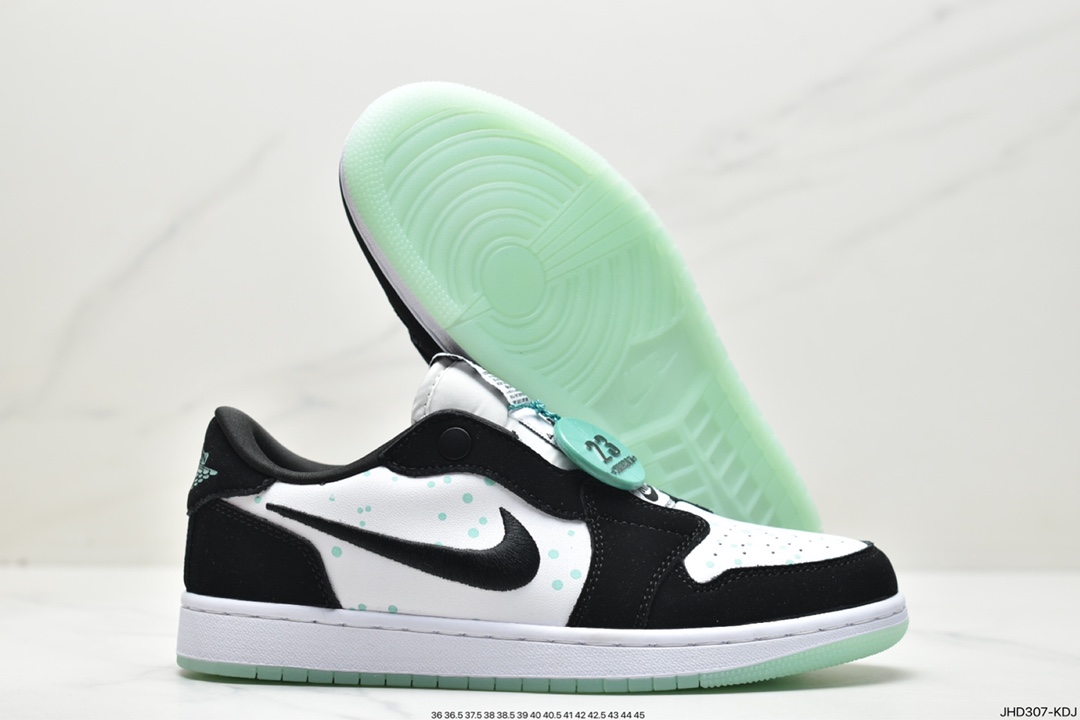 190 Nike Air Jordan 1 Retro Low Slip”Black Toe”迈克尔·乔丹aj1低帮AV3918-288