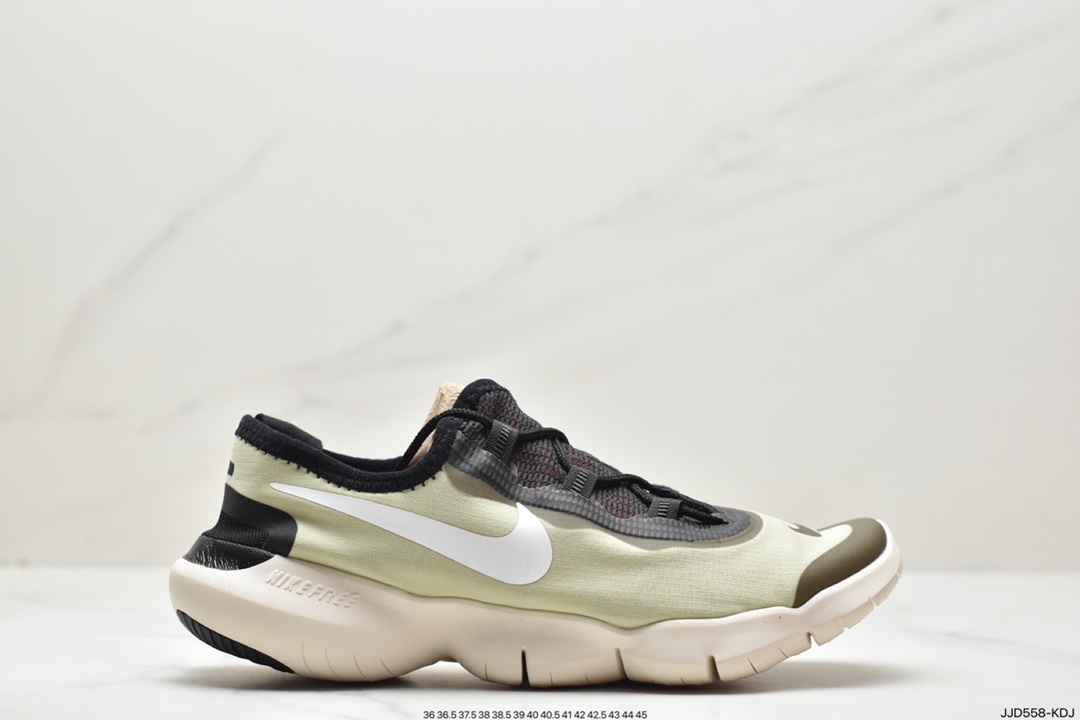 130 赤足5.0 天猫专供 NIKE FREE RN 2020款 赤足轻便跑鞋 AQ1289-001