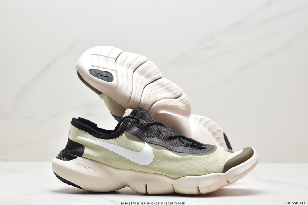 130 赤足5.0 天猫专供 NIKE FREE RN 2020款 赤足轻便跑鞋 AQ1289-001