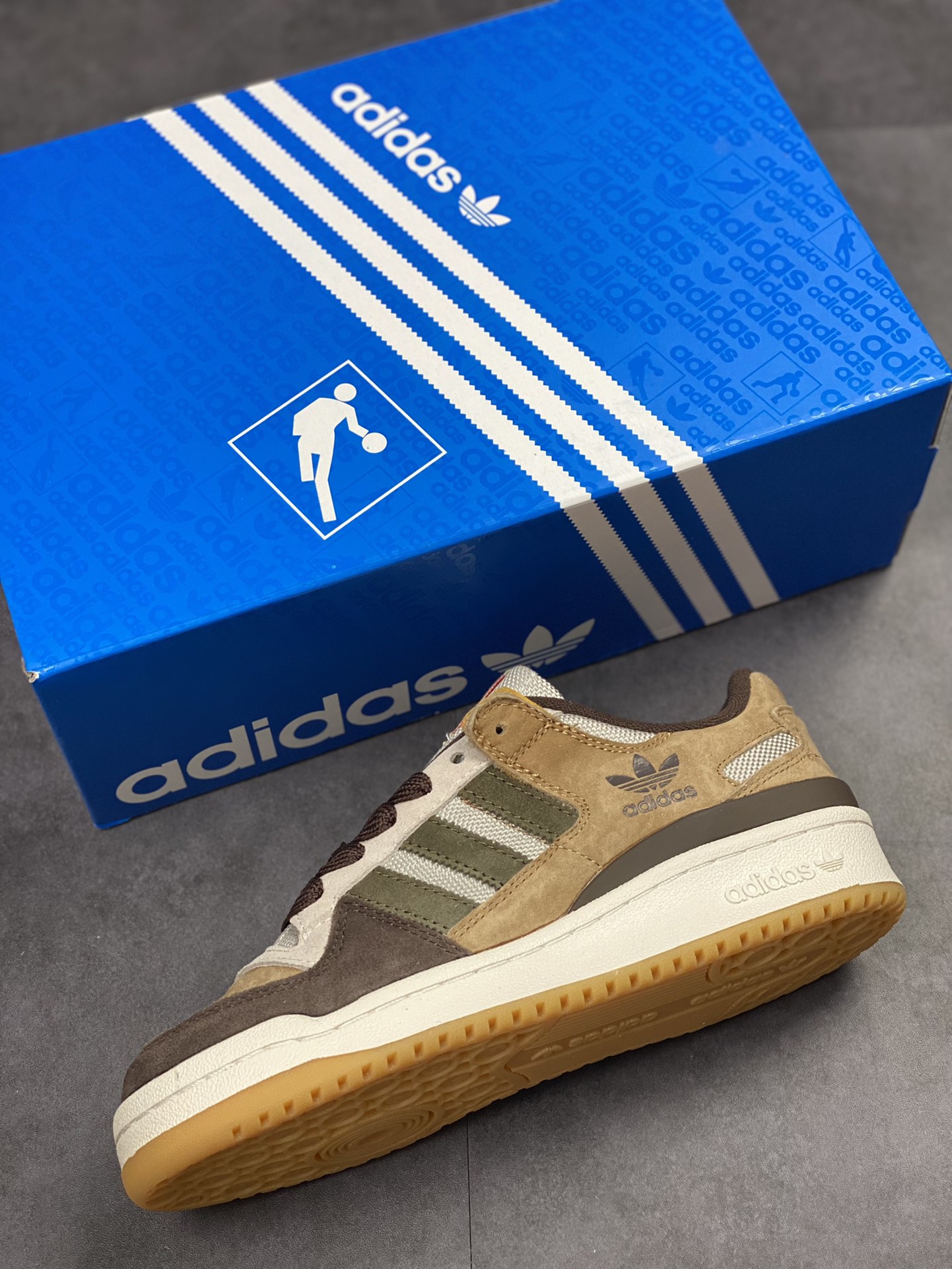 Overseas channel version original box original label adidas clover CENTENNIAL 85 LOW casual sports sneakers GW4334