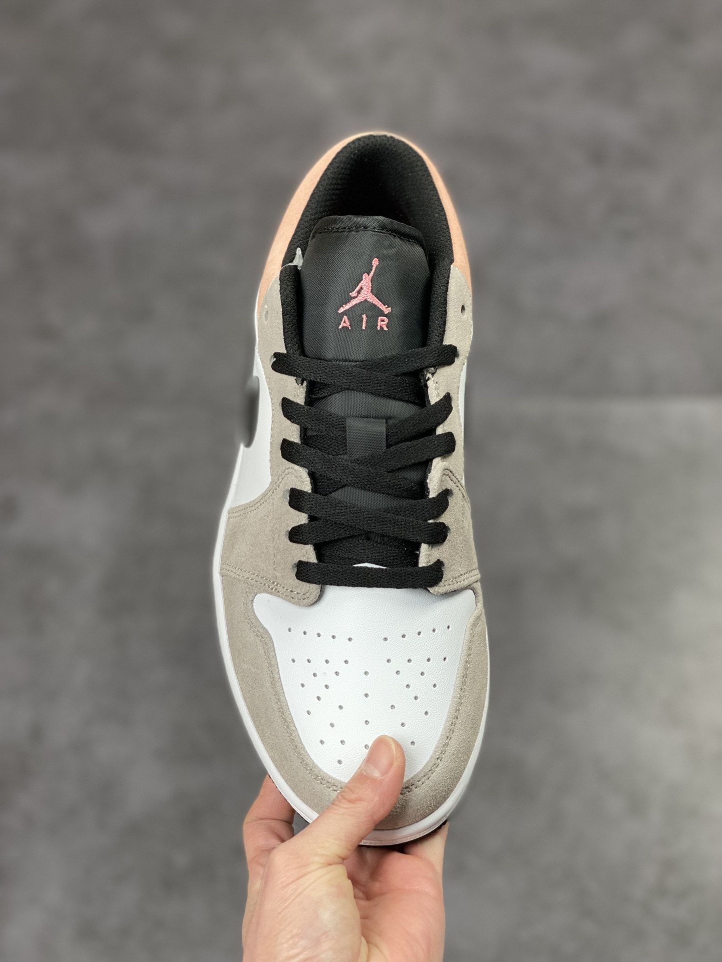 200 Air Jordan 1 Low 白灰粉棕 官方同步新色 DX4334-008