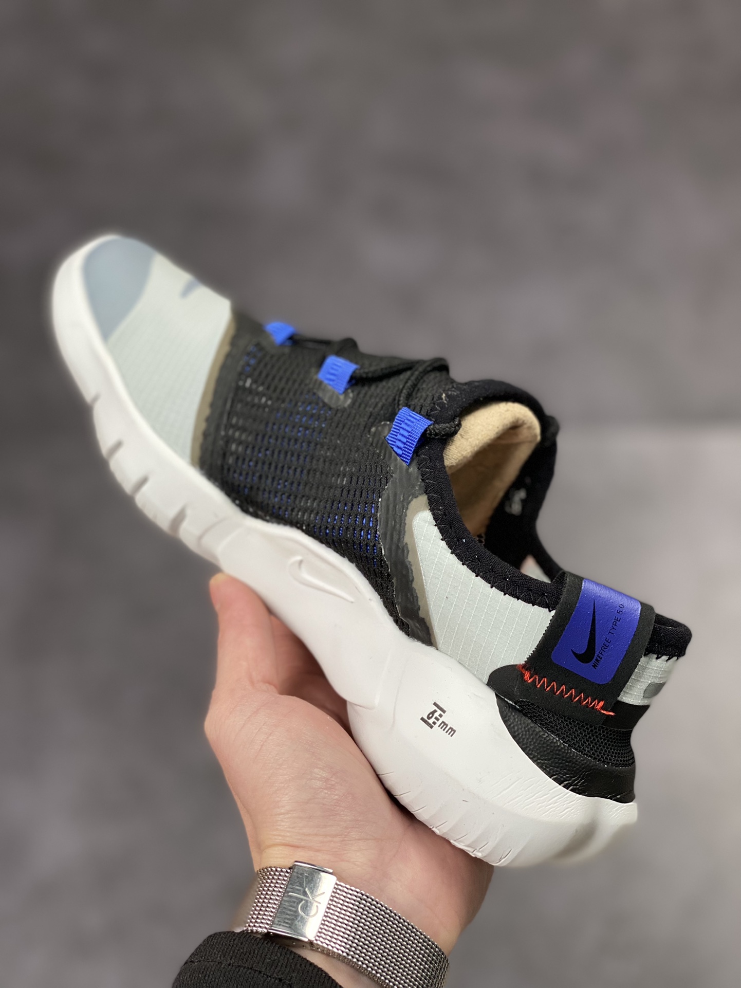 160 NIKE FREE RN FLYKNIT 5.0 赤足轻便跑鞋 CI9921-005