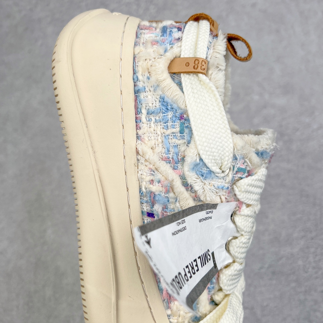 图片[6]-＃开春福利 SMILEREPUBLIC檀健次同款经典新款起司猫低帮开口笑厚底帆布鞋 新晋街头鞋履品牌SMILEREPUBLIC Canvas 系列 以 SMILE 为灵感来源 捕捉潮流 主打柔软的帆布设计 有裁切的羊毛流苏与独特编织技艺 超软水染牛皮内里 注塑成型鞋垫 4cm厘米外增高效果橡胶鞋底 尺码：35 36 37 38 39 40 41 42 43 44-选品中心