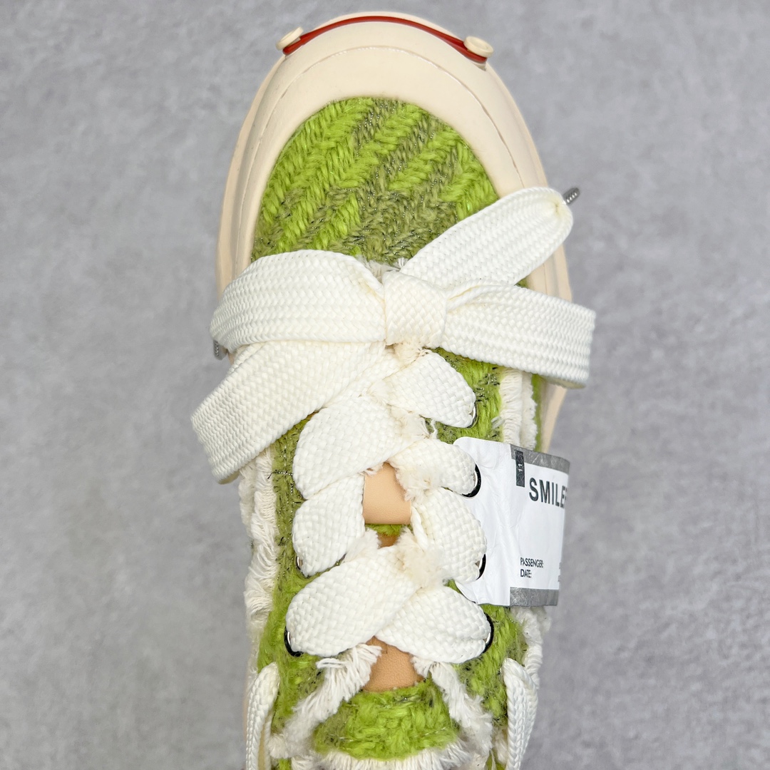 图片[4]-＃开春福利 SMILEREPUBLIC檀健次同款经典新款起司猫低帮开口笑厚底帆布鞋 新晋街头鞋履品牌SMILEREPUBLIC Canvas 系列 以 SMILE 为灵感来源 捕捉潮流 主打柔软的帆布设计 有裁切的羊毛流苏与独特编织技艺 超软水染牛皮内里 注塑成型鞋垫 4cm厘米外增高效果橡胶鞋底 尺码：35 36 37 38 39 40 41 42 43 44-选品中心