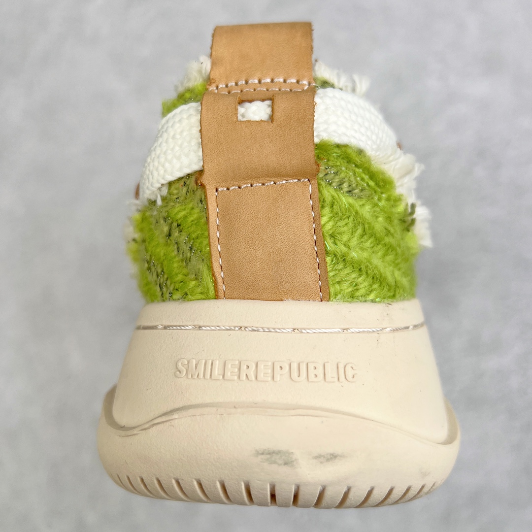 图片[8]-＃开春福利 SMILEREPUBLIC檀健次同款经典新款起司猫低帮开口笑厚底帆布鞋 新晋街头鞋履品牌SMILEREPUBLIC Canvas 系列 以 SMILE 为灵感来源 捕捉潮流 主打柔软的帆布设计 有裁切的羊毛流苏与独特编织技艺 超软水染牛皮内里 注塑成型鞋垫 4cm厘米外增高效果橡胶鞋底 尺码：35 36 37 38 39 40 41 42 43 44-选品中心