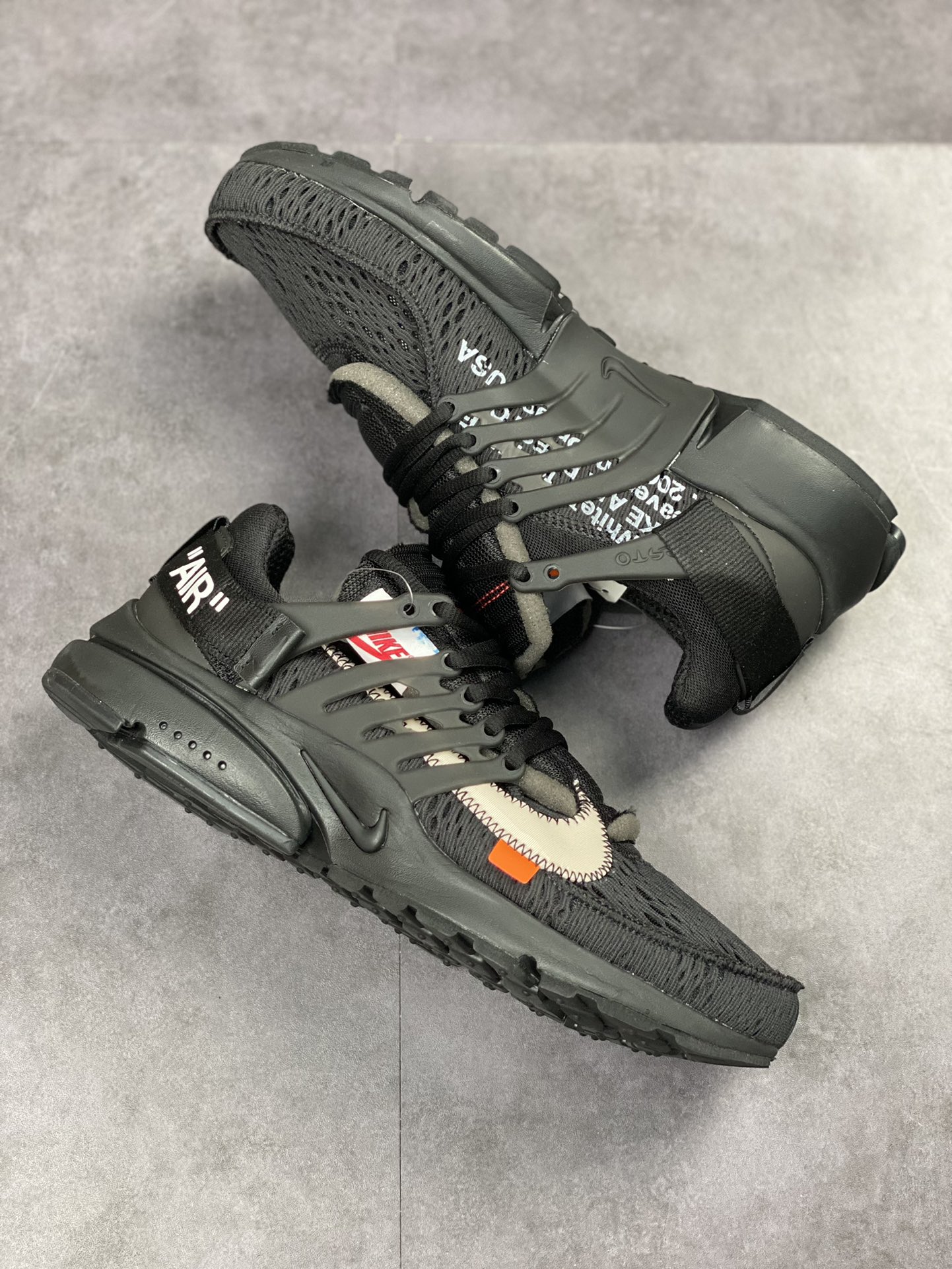 320 Off-White x Nike Air Presto 一代耐克王休闲运动百搭慢跑鞋 AA3830-002