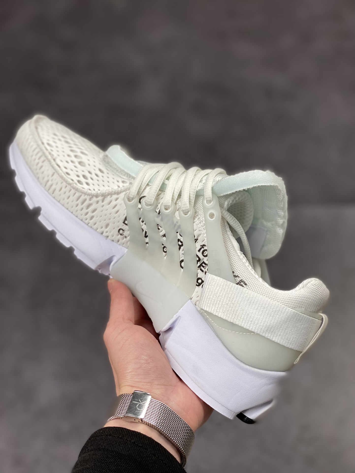 320 Off-White x Nike Air Presto 一代耐克王休闲运动百搭慢跑鞋 AA3830-100