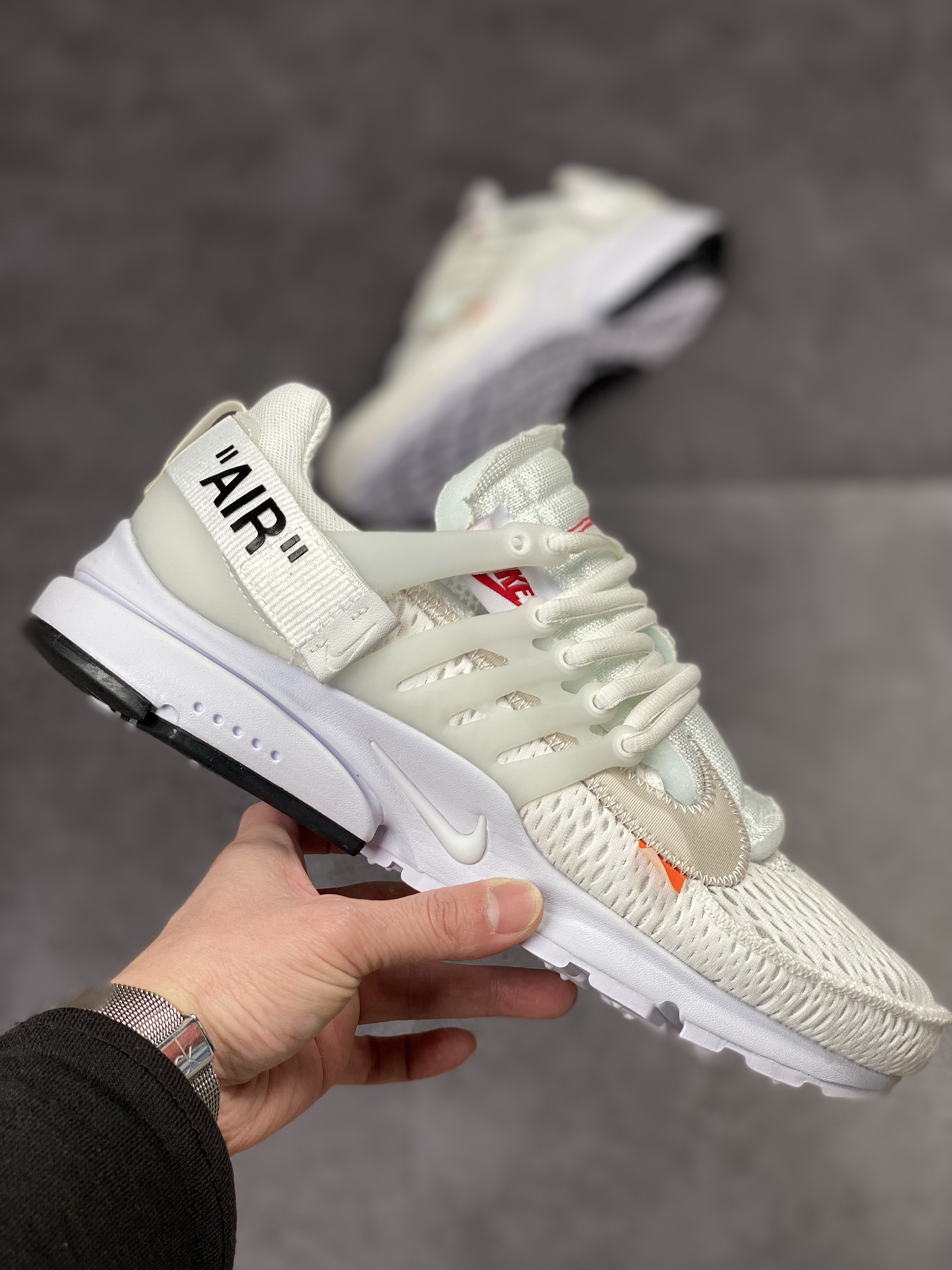 320 Off-White x Nike Air Presto 一代耐克王休闲运动百搭慢跑鞋 AA3830-100