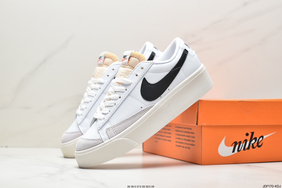 125 耐克 Nike Blazer Low‘77 VNTG 开拓者系列 低帮板鞋 FJ0738-100