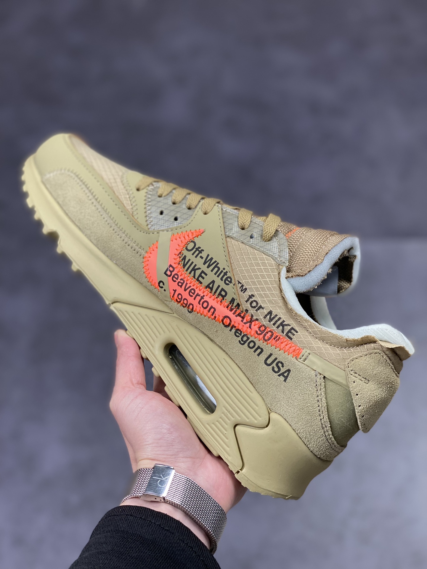 320 Off-White X Nike Air MAX90 重磅联名 AA7293-200