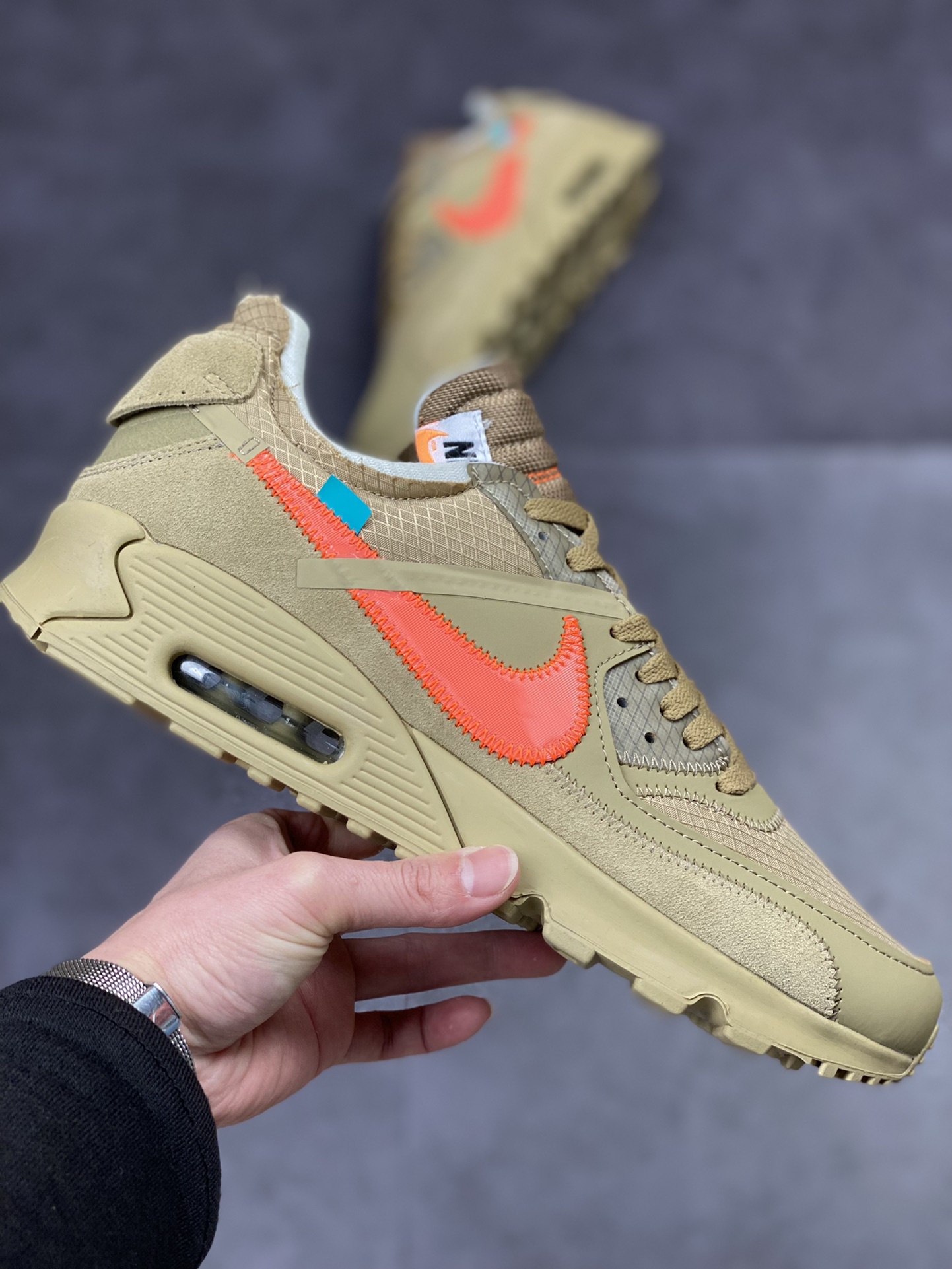 320 Off-White X Nike Air MAX90 重磅联名 AA7293-200