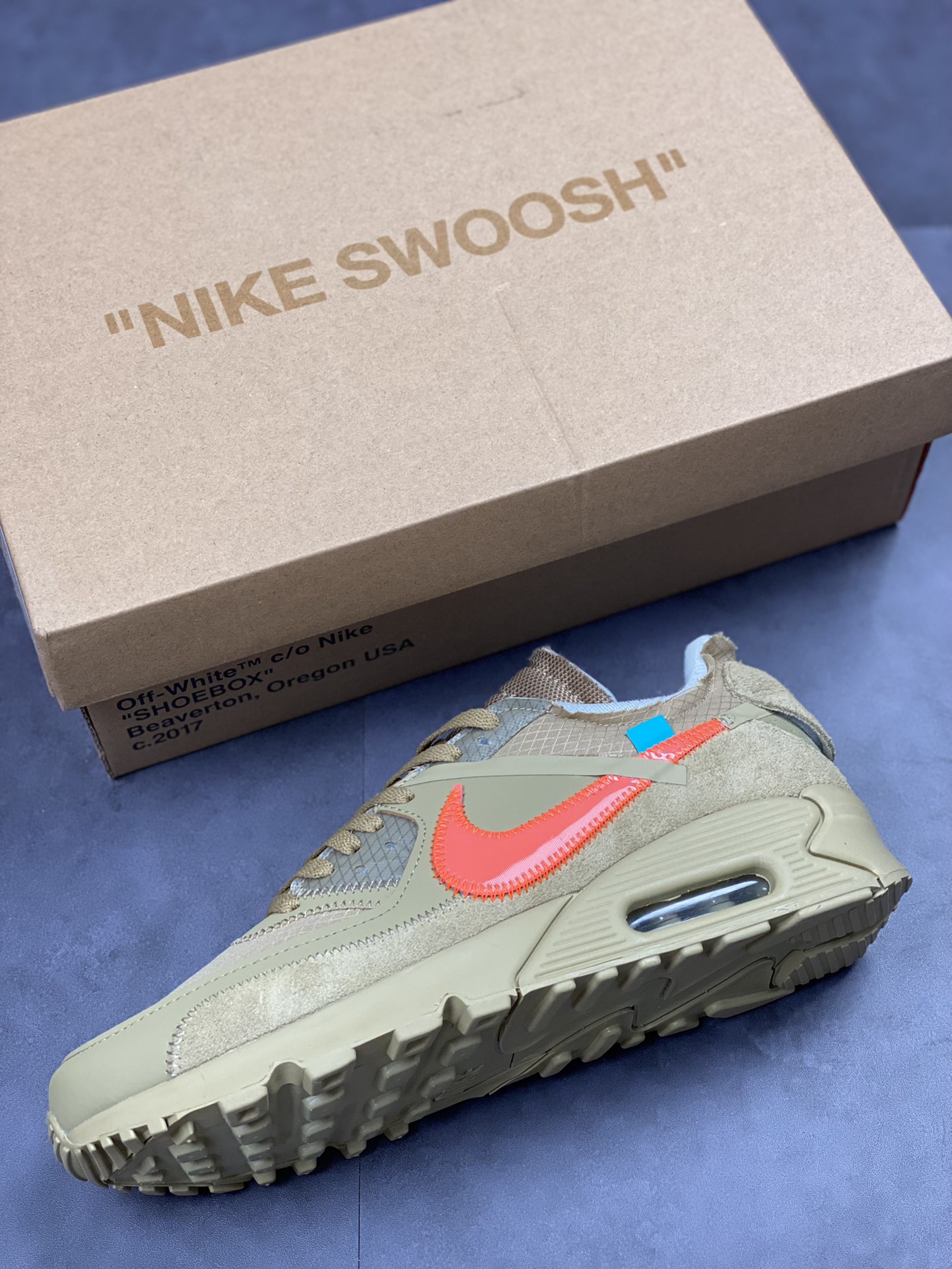 320 Off-White X Nike Air MAX90 重磅联名 AA7293-200